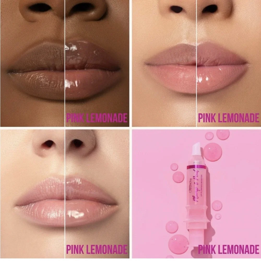 Beauty Creations Plump & Pout Lip Plumping Booster Gloss ‘Pink Lemonade’